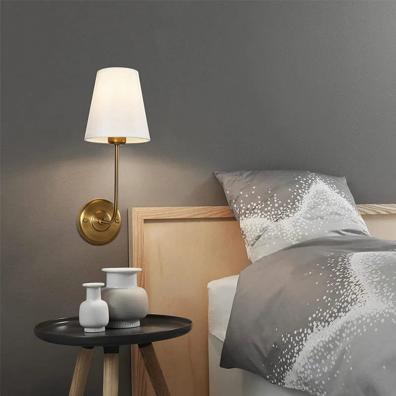 American minimalist iron wall lamp