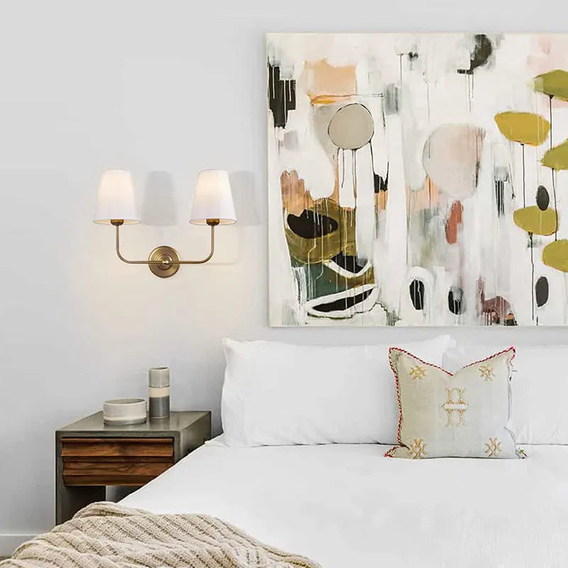 American minimalist iron wall lamp