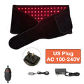 Red Light Therapy Belt Infrared Light Therapy Wrap Red Light Therapy Device for Body with Timer Back Shoulder Waist Pain Relief