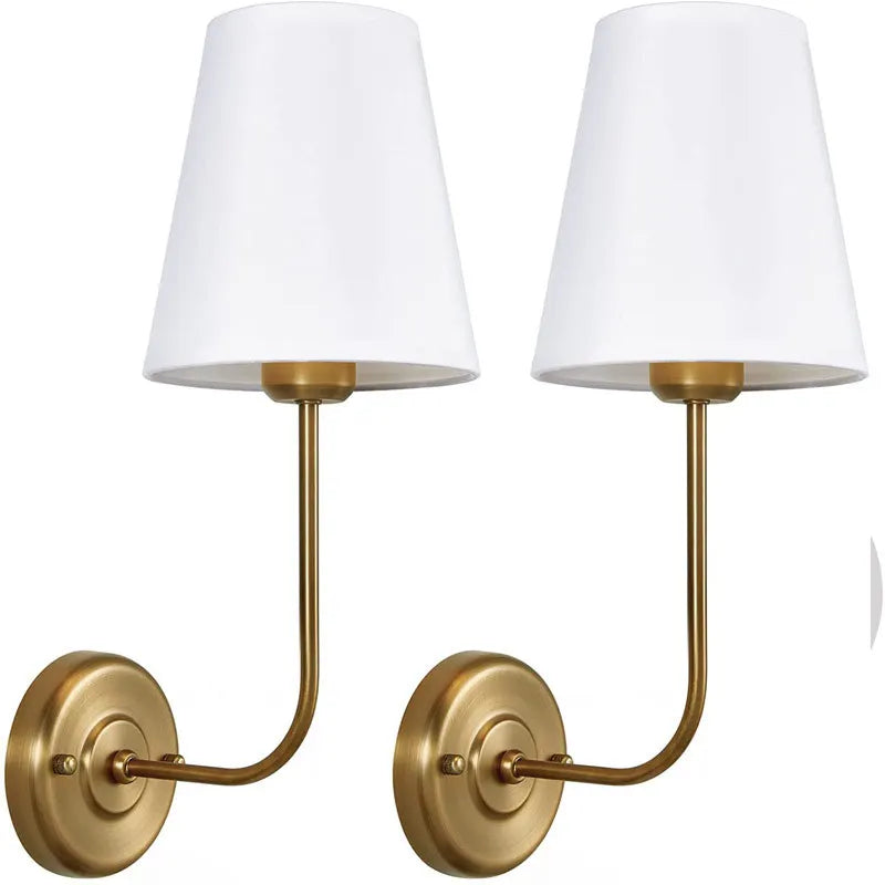American minimalist iron wall lamp