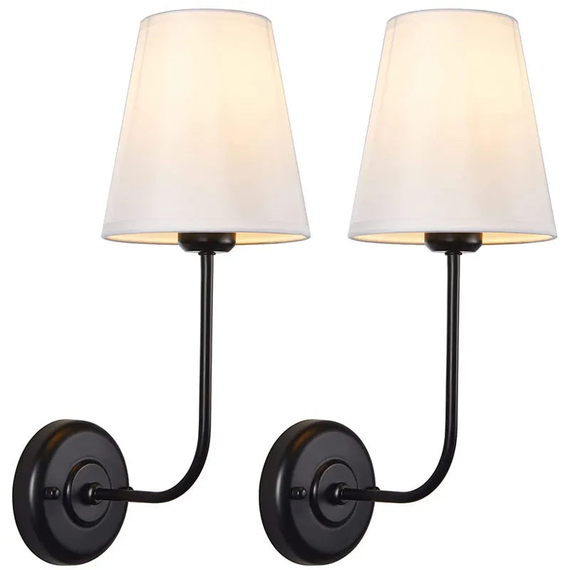 American minimalist iron wall lamp