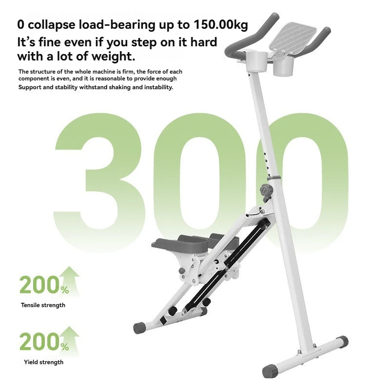 Adjustable Resistance Levels Stepper Machine Low Impact Cardio Workout Climbing Machine Motion Stair Climber